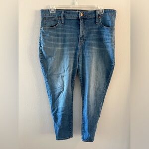Madewell Curvy High Rise Skinny Crop